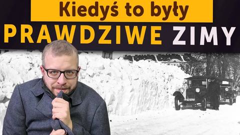 Tak wyglądały zimy w przedwojennej Polsce