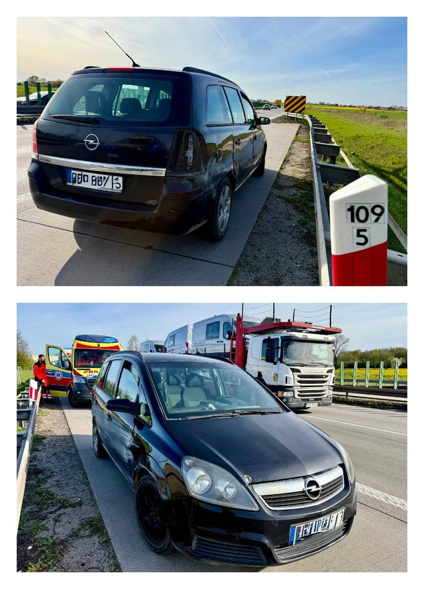 Pijany odbijał się od barier energochłonnych