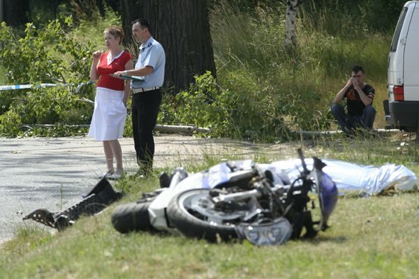 Czarna seria dla motocyklistów – kolejna ofiara brawury