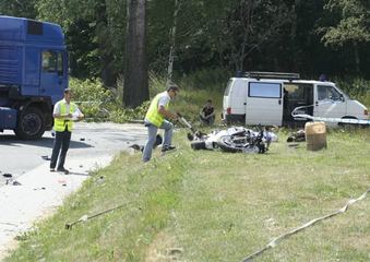 Czarna seria dla motocyklistów – kolejna ofiara brawury