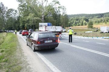 Czarna seria dla motocyklistów – kolejna ofiara brawury