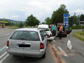 Groźny wypadek w Radomierzu