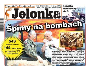 Tygodnik Jelonka.com od poniedziałku w kioskach