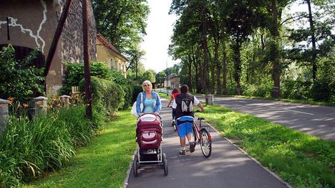 Zamiast pociągiem – na rowerze