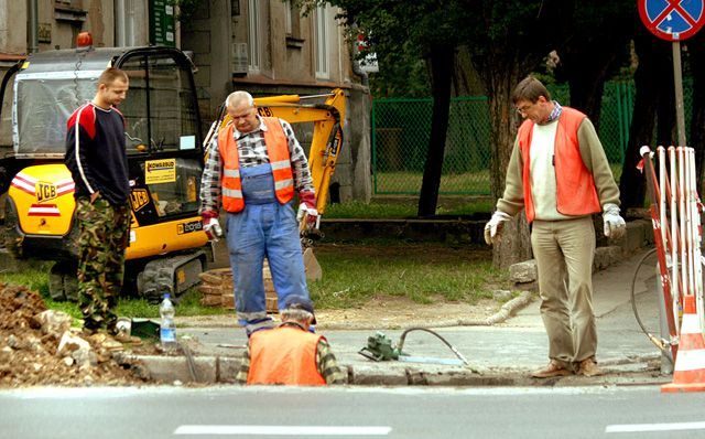 Drogowcy ryją miasto