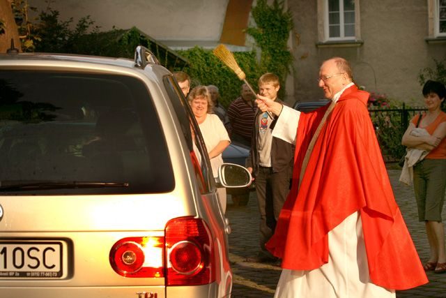 Święty Krzysztofie, módl się za kierowców!