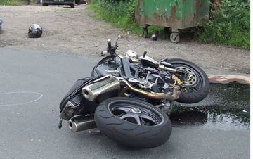 Śmierć na motocyklu w Mysłakowicach
