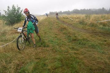 Deszczowe chmury nad Górą Szybowcową