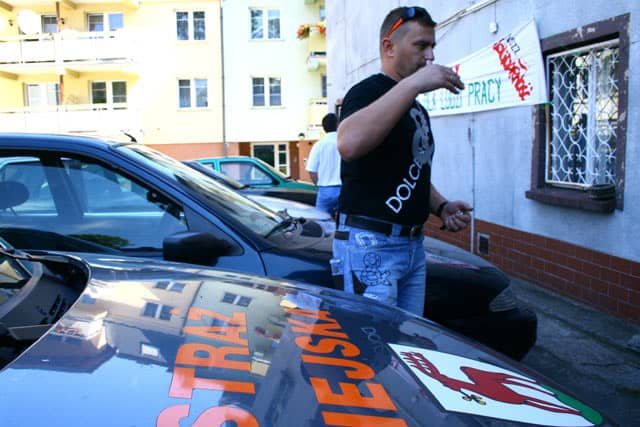 Strażnicy miejscy walczą o poprawę bytu