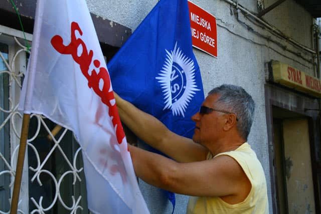 Strażnicy miejscy walczą o poprawę bytu