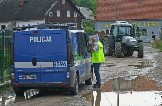 Rowerzystka poraniona przez ciągnik