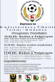 Międzynarodowy Turniej Młodzików Jelenia Góra – Podgórzyn