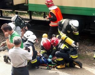 Pociąg odbity terrorystom