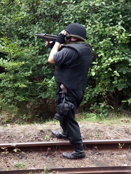 Pociąg odbity terrorystom