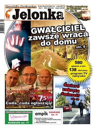 Tygodnik Jelonka.com od poniedziałku w kioskach