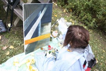 Gród Krzywoustego inspiracją dla młodych plastyków