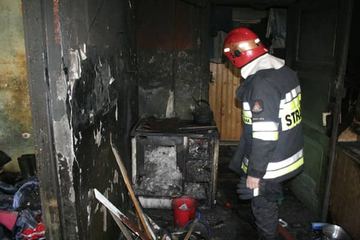 Paliło się na Lwóweckiej od kabli