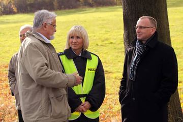 Pościg i kraksa w ramach ćwiczeń