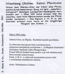 Fotograficzne rarytasy jeleniogórskiej fary