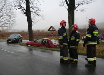 Wyprzedzał, nie zauważył