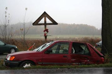 Wyprzedzał, nie zauważył