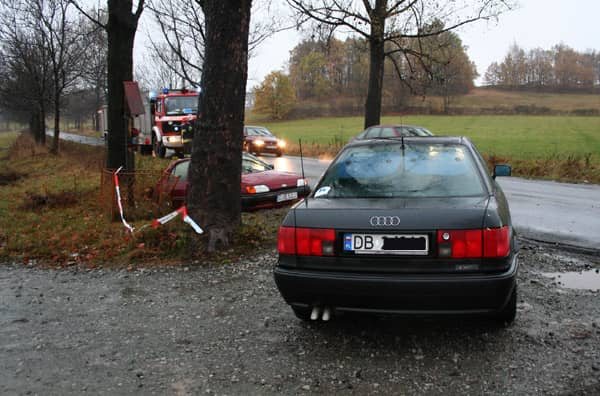Wyprzedzał, nie zauważył