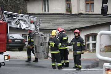 Palił się pensjonat