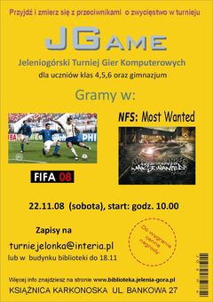 JGame – Jeleniogórski Turniej Gier Komputerowych