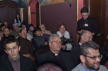 Znany polonista przy kominku u niemieckiego noblisty