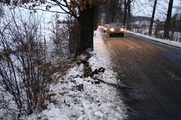 Po zderzeniu z pniem na szpitalne łóżko