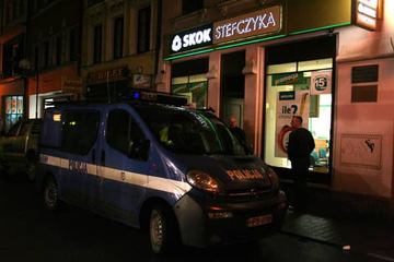 Skok na kasę w centrum