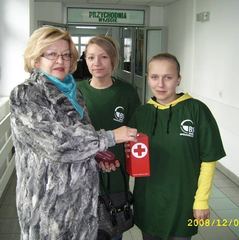 Grosik na radość na szpitalnym łóżku