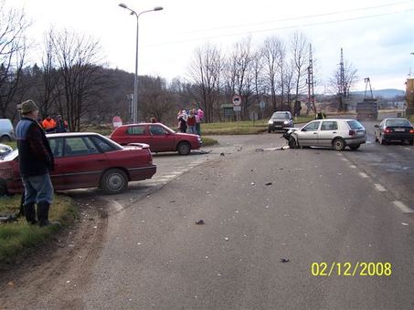 Golfy w opałach na obwodnicy
