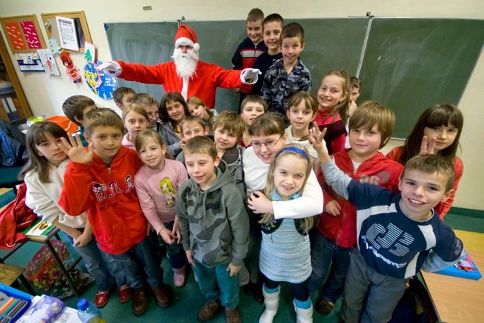 Worek darów od świętego Mikołaja