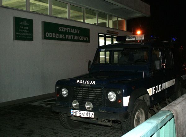 Pijany lekarz złapany