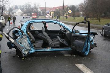 Wypadek na Wolności – ulica nieprzejezdna