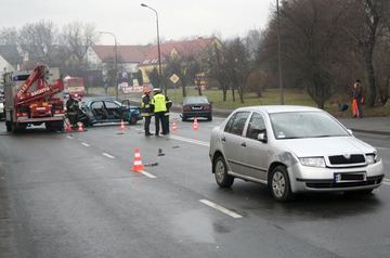 Wypadek na Wolności – ulica nieprzejezdna