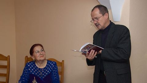 Wigilijne spotkanie poetów u noblisty