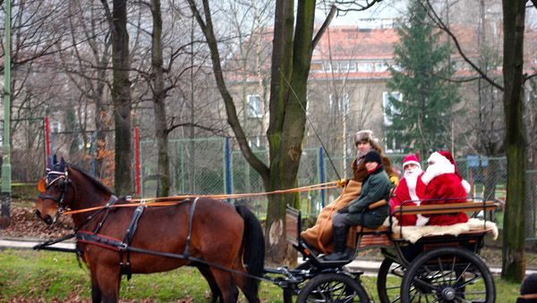 Co krok Mikołaj nad Jedlicą