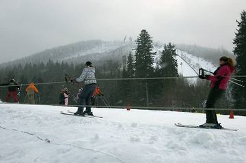 Śnieżny szał w czeskich Karkonoszach