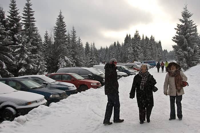 Śnieżny szał w czeskich Karkonoszach