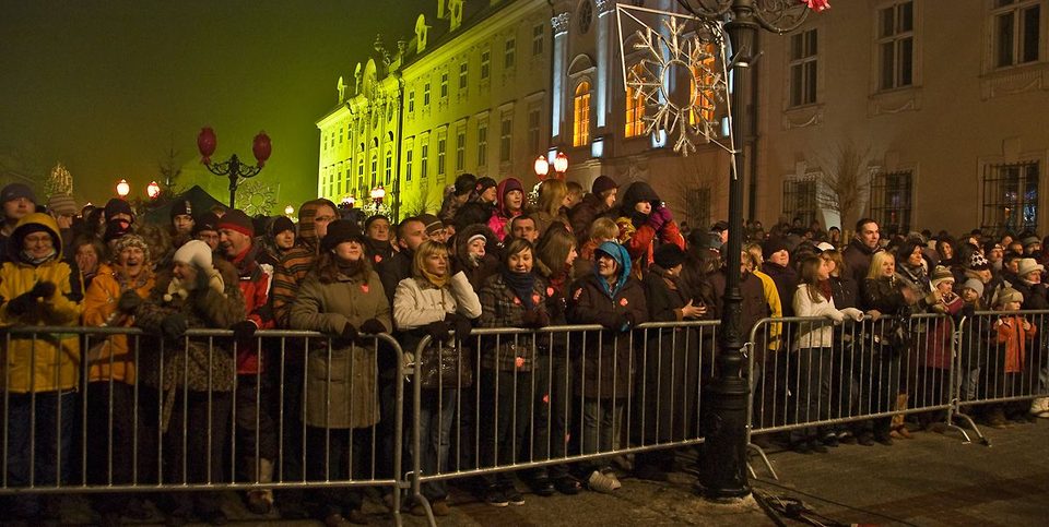 „Elektryczne gitary” rozgrzały serca na mrozie