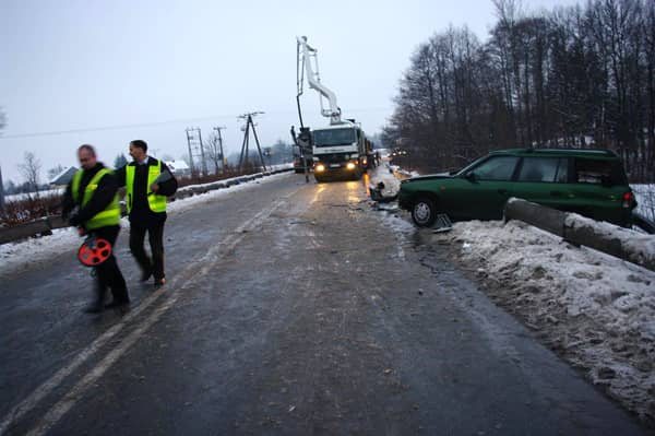 Poważny wypadek w Mysłakowicach