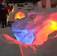 W Śniegolepach górą swoi i snowboardzista