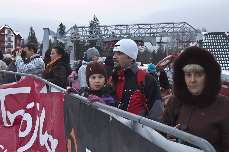 W Śniegolepach górą swoi i snowboardzista