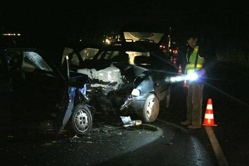 Groźny wypadek na krajowej „trójce”