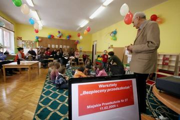 W razie wypadku przedszkolak pomoże