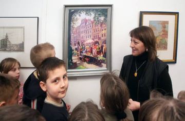 Muzealna łamigłówka z układanką w tle