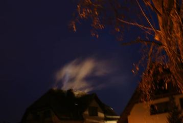 Pożar od komina