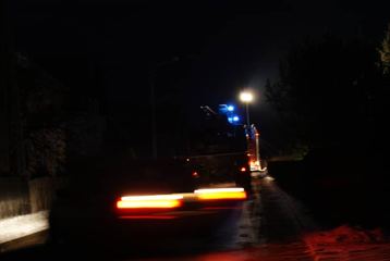 Pożar od komina